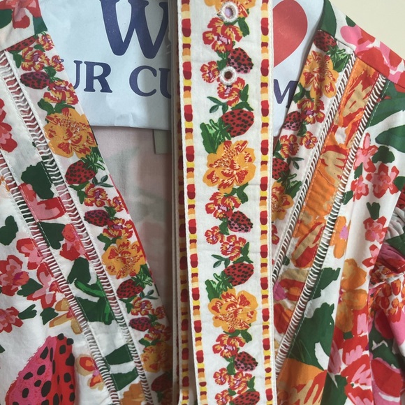 FARM Rio Floral Romper with Ruffle Sleeves - Picture 7 of 10